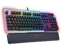 Клавиатура Thermaltake ARGENT K5 RGB Gaming Cherry MX Speed Silver (GKB-KB5-SSSRUS-01)