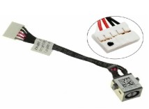 Разъем питания для ноутбука Dell PJ726 (7.4mm x 5.0mm + center pin), 5-pin, с кабелем (A49106)
