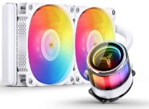 Система рідинного охолодження Jonsbo TW7-240 ARGB, White (TW7-240 ARGB White)