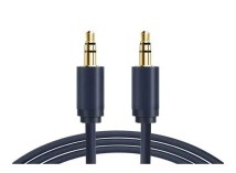 Кабель Cabletime Audio Jack 3.5mm M - Jack 3.5mm M 3pin, 1м, Black (CF15H)