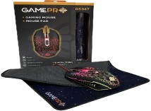 Комплект мишка + килимок GamePro Combo GS347, Black (GS347)