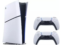 Ігрова консоль Sony PlayStation 5 Slim Digital Edition 1Tb White + додатковий джойстик DualSense (1000042065/1000042066)