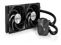 Система рідинного охолодження Montech HyperFlow Silent 240 Black, 2x120мм (HyperFlow Silent 240 (B))