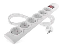 Мережевий фільтр EMOS P54216 6р/3м, White (EMOS P54216)