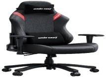 Геймерське крісло Anda Seat Luna Size L, Black/Red (AD18-44-BR-PV)