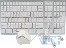 Logicpower LP-KM 102, USB, White