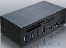 Картридер внешний Xigmatek USB3.0 Super-Speed Card Reader (CCO-UCOIAB-U01)