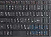 Клавиатура для ноутбука Lenovo IdeaPad Z580, G580, G585, Z580A, Z585, RU, Black