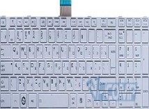 Клавиатура для ноутбука Toshiba Satellite C55-A, RU, White
