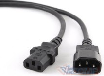 Кабель питания UPS Cablexpert C13 - C14, 5м, Black (PC-189-VDE-5M)