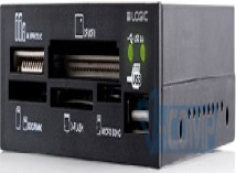 Картридер внутренний LogicConcept Card Reader LCR-100 All-in-One Black (LCR-100)