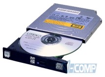 Оптический привод для ноутбука Lite-ON notebook DVD±RW Black (DU-8A6SH)
