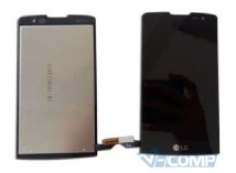 Дисплей LG H324 Leon Y50 complete with touch and frame black orig