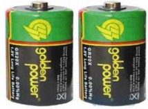 Батарейки R20 Golden Power Long Life D солевые 2 шт.