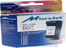 MicroJet Картридж для HP №15 Black (HC-C05)