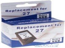 MicroJet Картридж для HP №HP 27 Black (HC-E01)