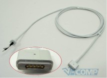 DC кабель от блока питания к ноутбуку Apple MAgSafe2 65W, 85W. T-Shape Original