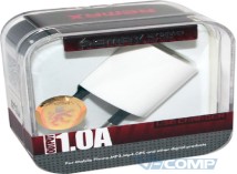 Сетевое зарядное устройство Remax 1xUSB, 5V / 1A, Plastic Box White