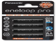 Аккумулятор Panasonic Eneloop Pro AA 2450mAh NI-MH*4