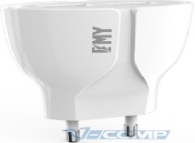 Сетевое зарядное устройство EMY 2xUSB 2,1A White