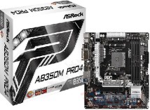 Материнская плата ASRock AB350M Pro4 (AB350M PRO4)
