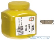 Тонер AHK для Konica Minolta MC1600/1680, 85g, Yellow + chip (1501352)
