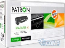 Картридж Patron для HP LJ P1505/1522 Extra, Black (PN-36AR)